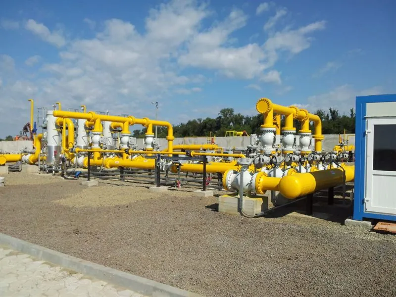 Transgaz Ungheni fiscal gas metering station, Romania–Moldova